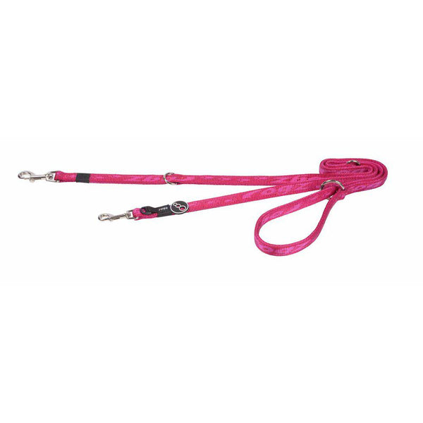 Rogz Alpinist Multi-Koppel Line Pink 16mm 180cm