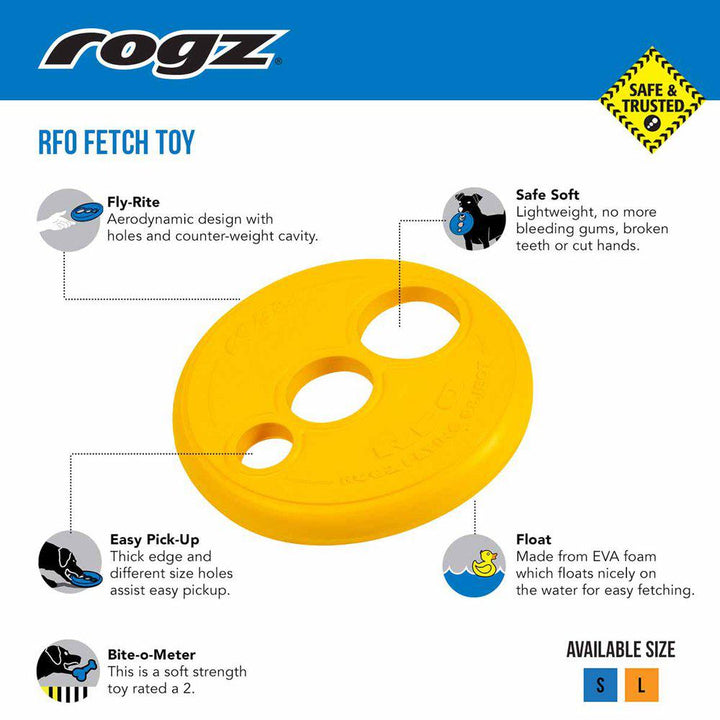 Rogz Rfo Rød frisbeez Ø23cm info