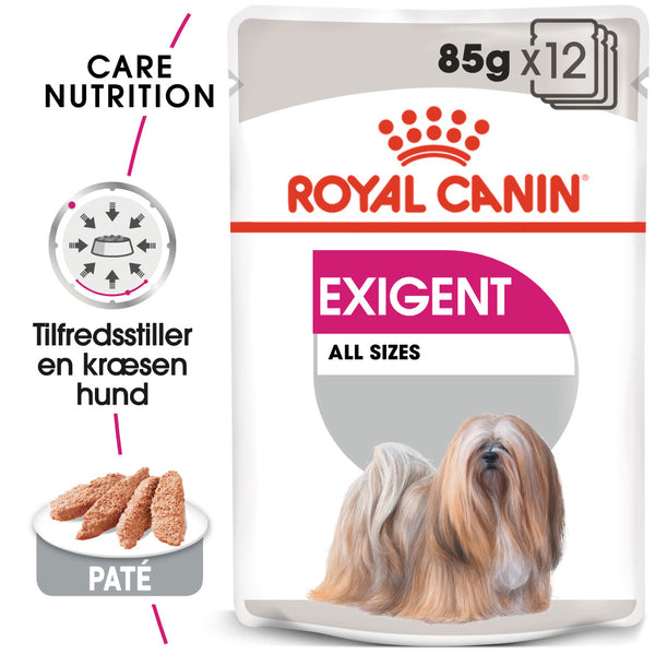 Royal Canin Exigent Adult Vådfoder til hund 12x85g