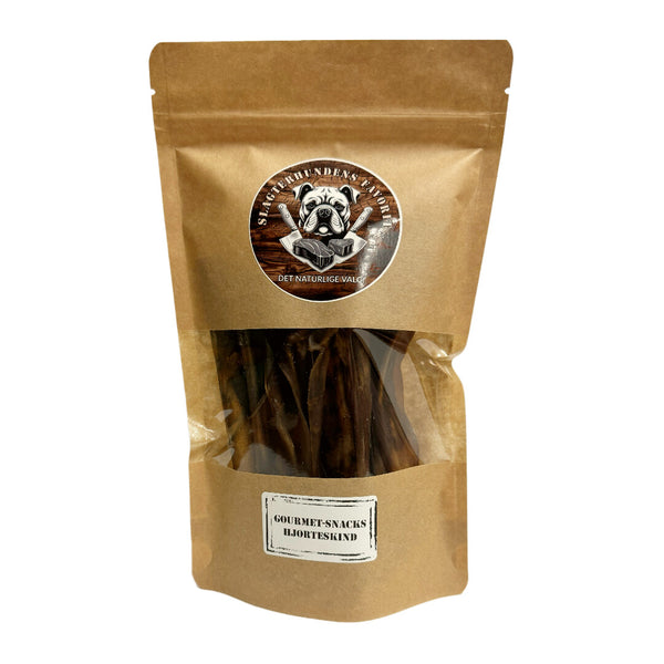 Slagterhundens Gourmet-Snack Hjorteskind Naturlig Hundesnack 150 g