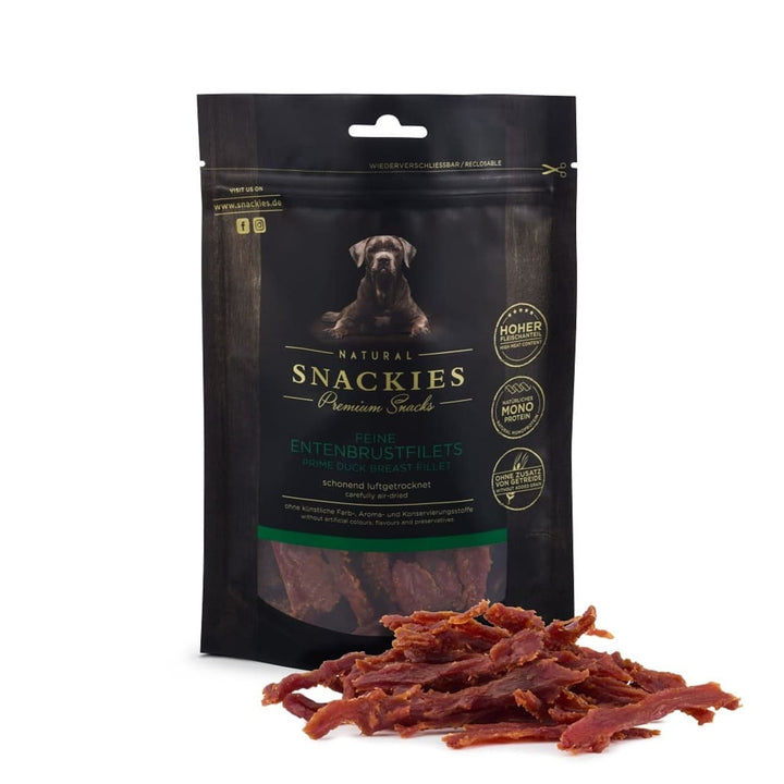 Snackies Fine andebrystfileter 180 g