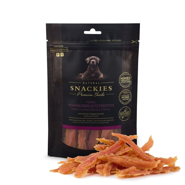 Snackies Fine kyllingebryststrimler 180 g