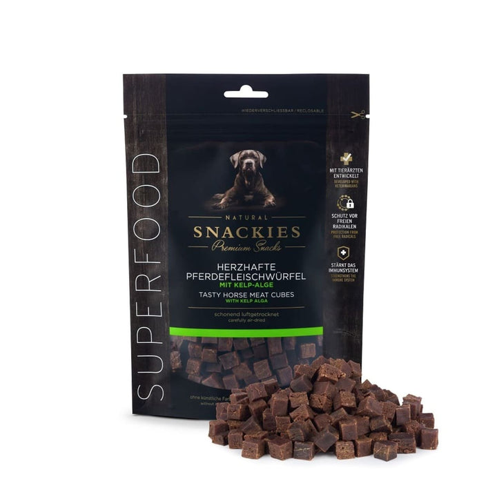 Snackies Hestekødsterninger med tang 170 g