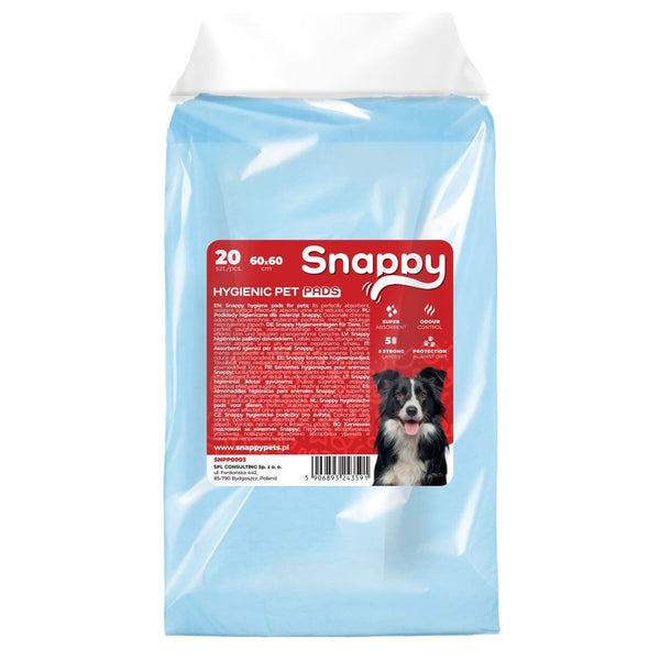 Snappy hygiejneunderlag 60x60 cm 20stk