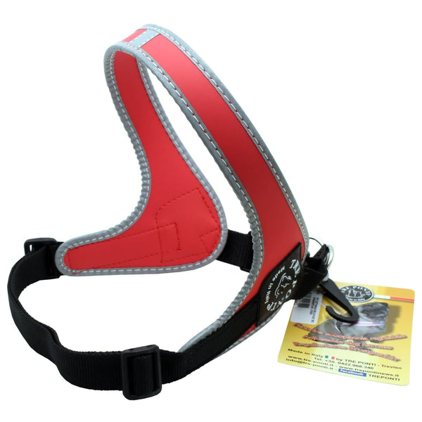 Tre Ponti Mini Hundesele Justerbar Rød – Komfortabel step-in sele