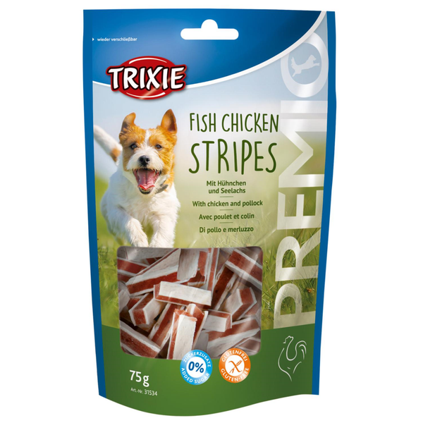 Trixie Premio Fish Chicken Stripes 75g