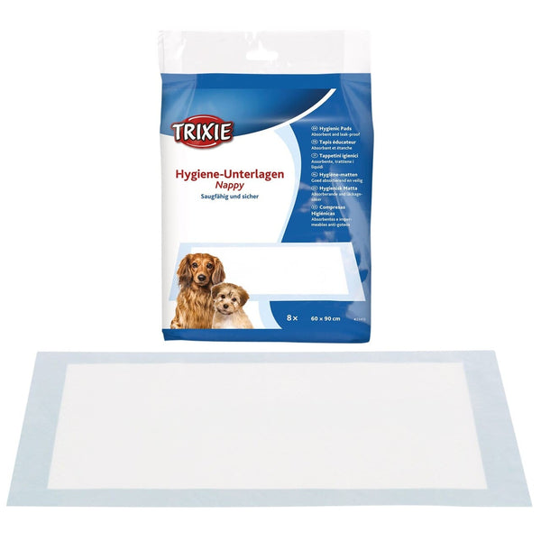 Trixie hygiejneunderlag 60×90 cm 8 stk - Hvalpetoilet & pleje