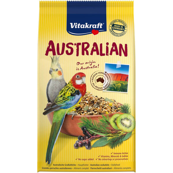 Vitakraft Australian Parakitfoder 750g – Fuldfoder til parakitter