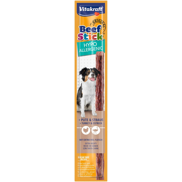 Vitakraft Beef-Stick® Hypoallergi Kalkun & Struds 12 g hundegodbid