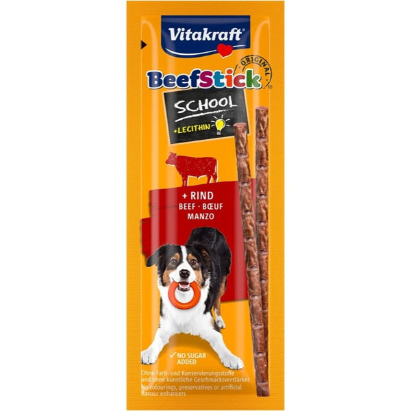Vitakraft Beef-Stick® School Oksekød 20 g – Hundegodbid med 92% kød