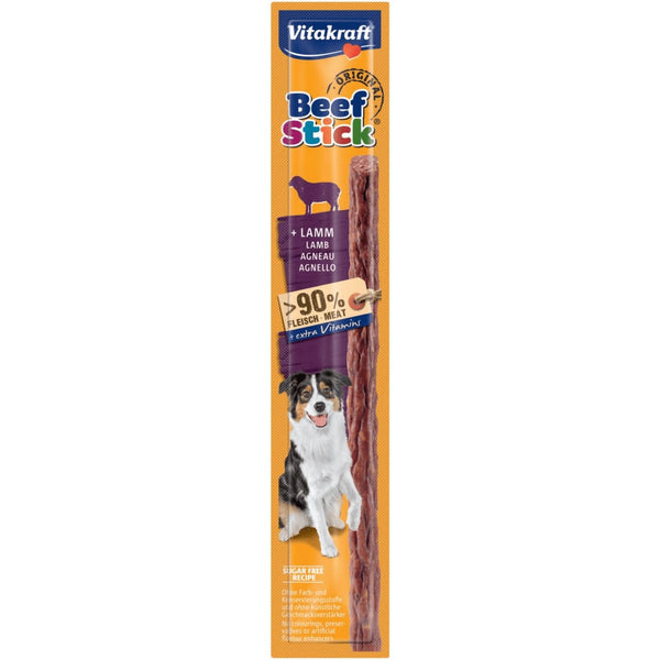 Vitakraft Beef-Stick® med Lam – Hundegodbid med 95 % kød