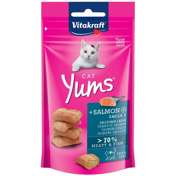 Vitakraft Cat Yums® med laks 40 g kattegodbid