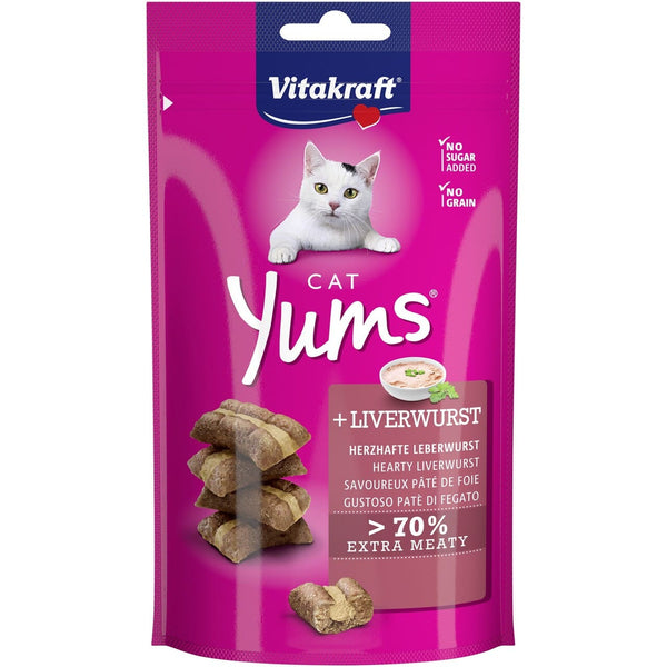 Vitakraft Cat Yums® Lever 40g – Saftige kattesnacks