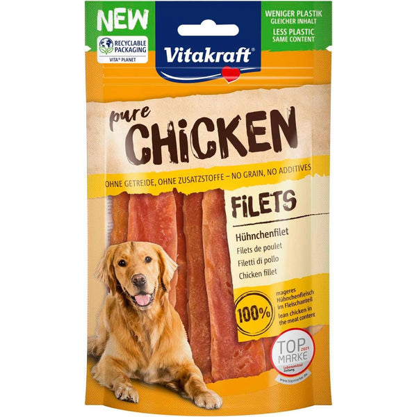 Vitakraft Chicken Filets kyllingebrystfilet i Strimler 80g