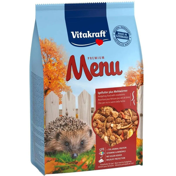 Vitakraft Menu Pindsvinefoder 600 g – Fuldfoder til pindsvin