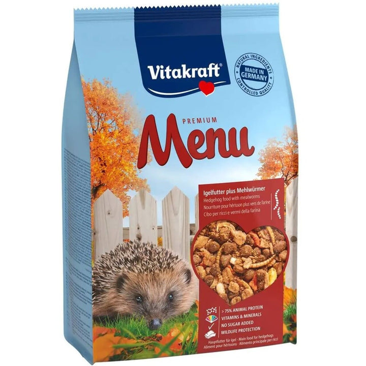 Vitakraft Menu Pindsvinefoder 600 g – Fuldfoder til pindsvin