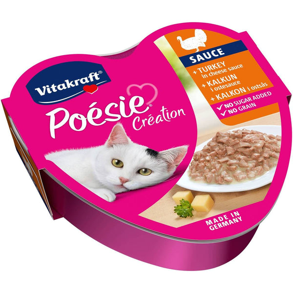 Vitakraft Poésie® Création Kalkun i sauce 85g