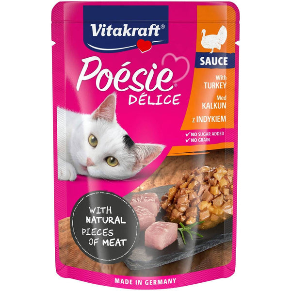 Vitakraft Poésie® Délice med Kalkun i sauce 85g