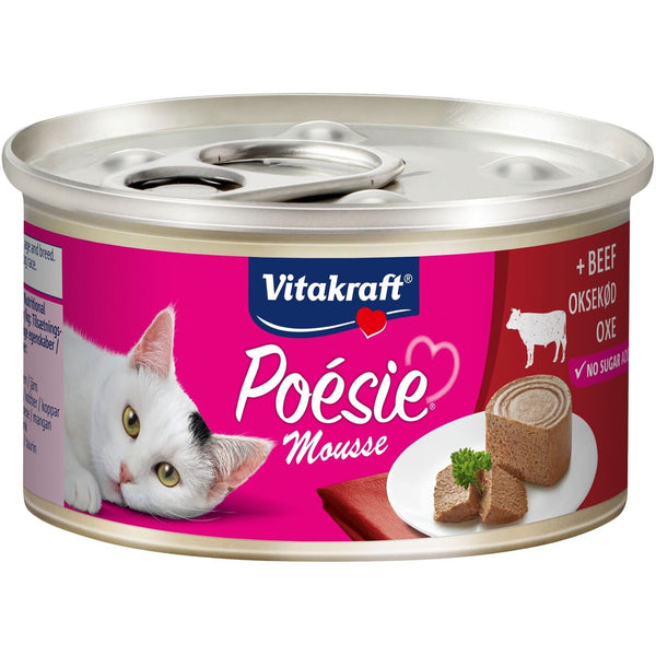 Vitakraft Poésie® Mousse med Oksekød 85g