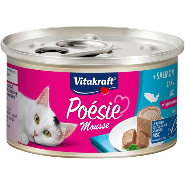Vitakraft Poésie® Mousse med laks 85g