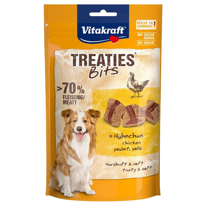 Vitakraft Treaties® Bits med kylling 120g – Hundegodbid