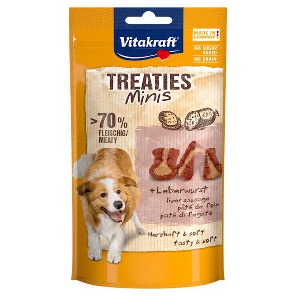 Vitakraft Treaties® Minis leverpølse 48g hundegodbid