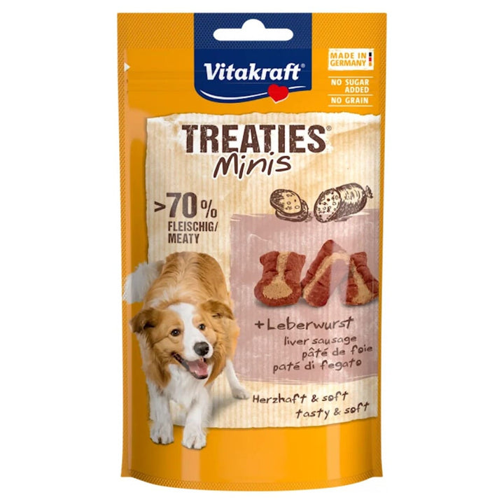 Vitakraft Treaties® Minis leverpølse 48g hundegodbid