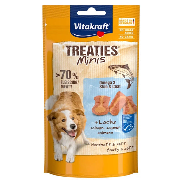Vitakraft Treaties® Minis med laks og omega-3 48g