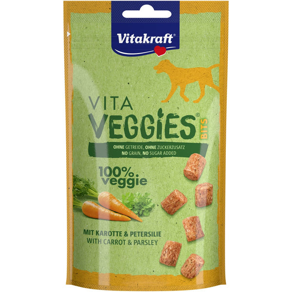 Vitakraft Vita Veggies® Bits Gulerod 40 g – Vegansk hundesnack