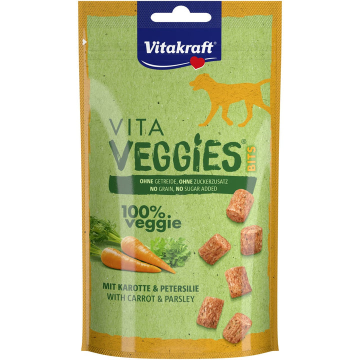 Vitakraft Vita Veggies® Bits Gulerod 40 g – Vegansk hundesnack
