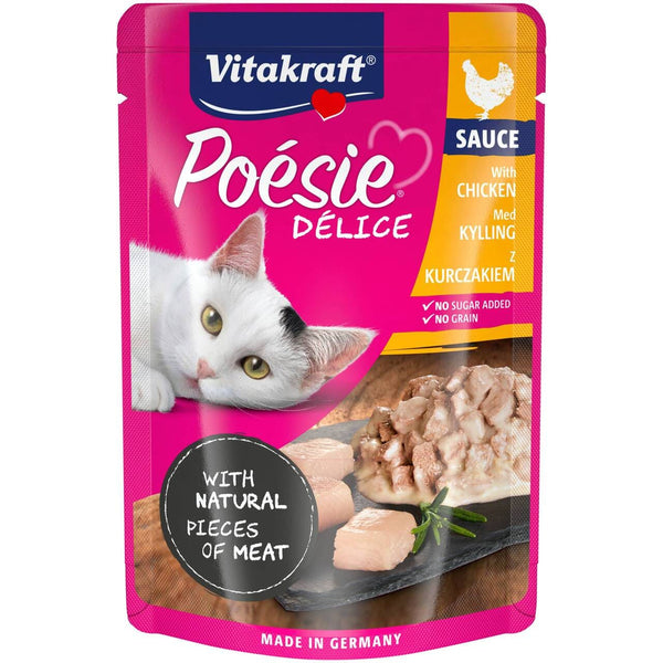 Vitakraft Poésie® Délice Kylling i Sovs 85 g