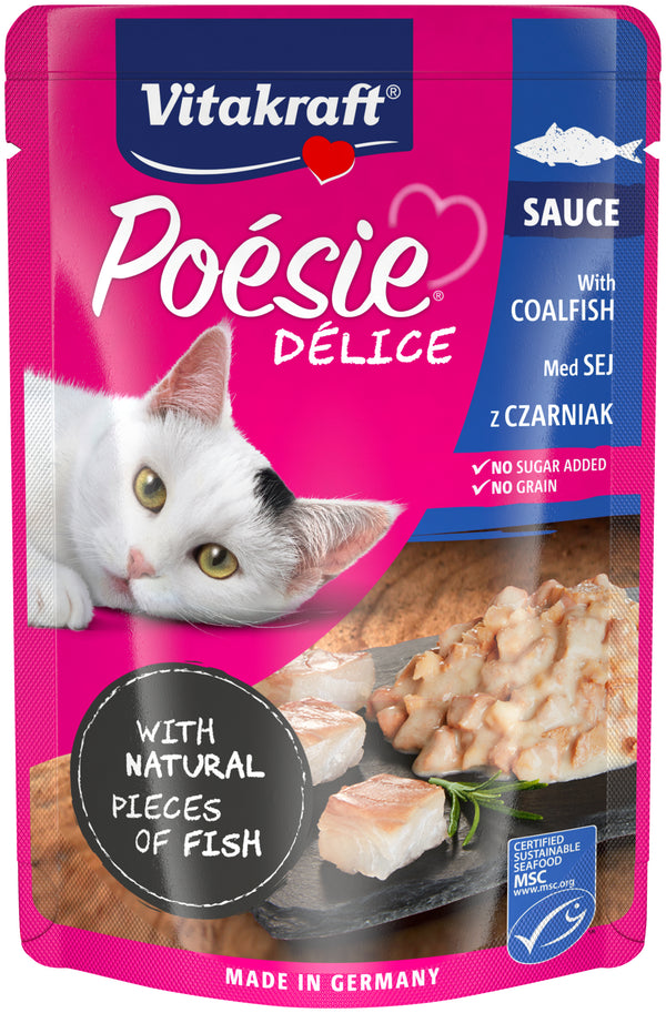 Vitakraft Poésie® Délice med Lyssej I sovs vådfoder til kat