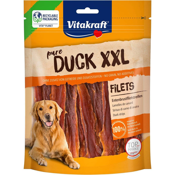 Vitakraft Pure Duck XXL Andebrystfilet 250g – Hundesnack