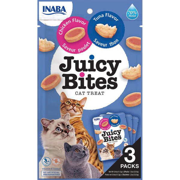 Churu Cat Juicy Bites Kylling /Tuna 3stk