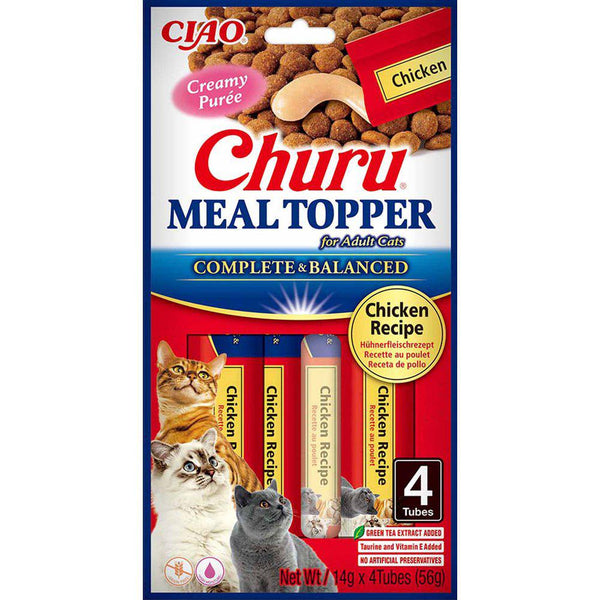 Churu Cat Meal Topper Kylling 4stk