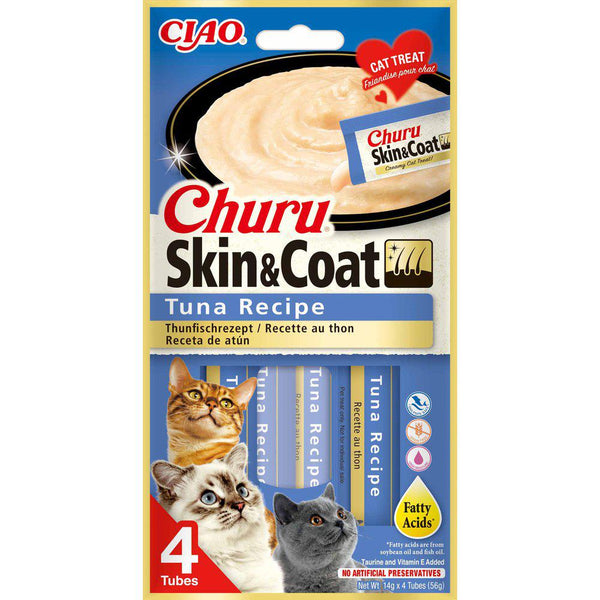 Churu Skin & Coat Tuna 4stk