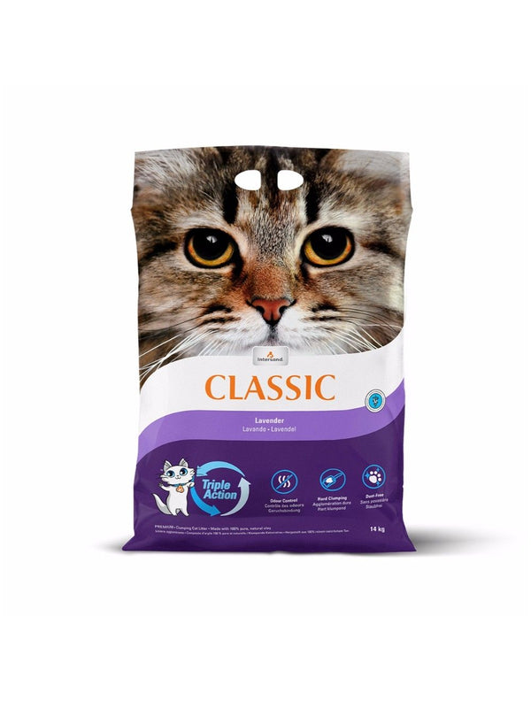 Extreme classic kattegrus med Lavendel, 14kg