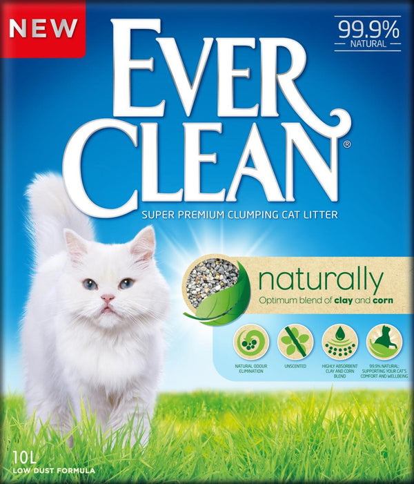 EverClean Naturally 10L Kattegrus