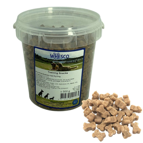Whesco Kornfri træningsgodbidder 500 g Kylling