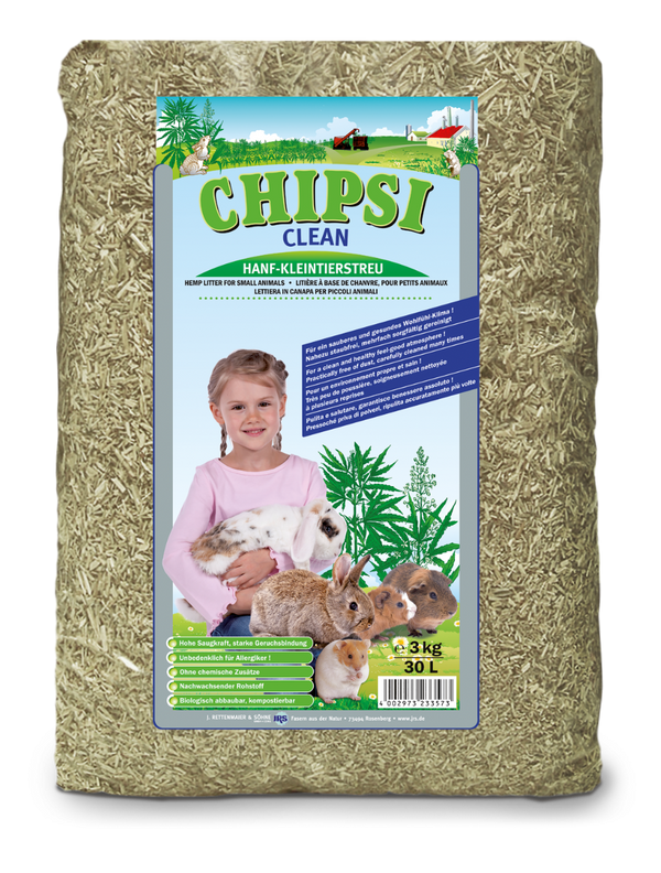 Chipsi Clean Hampstrøelse 3kg