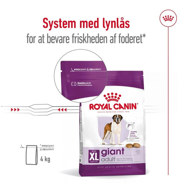 Royal Canin Giant Adult 15kg, til hunde over 45kg pose