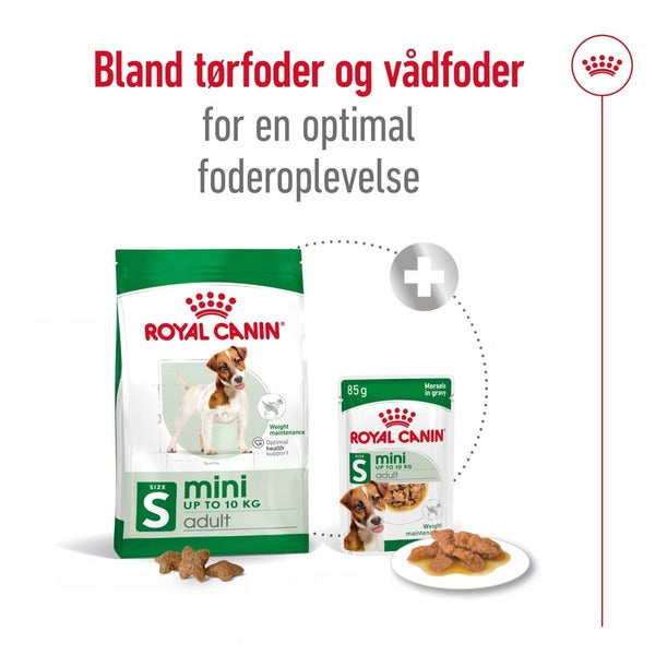 Royal Canin Mini Adult 2Kg, vådfoder combi