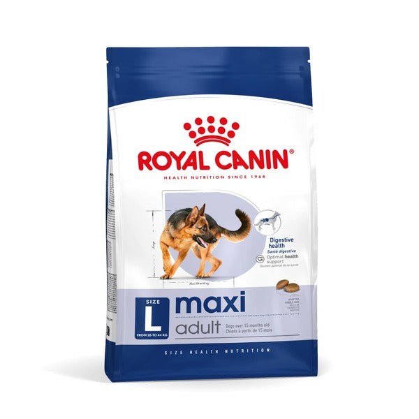 Royal Canin Maxi Adult 10kg, til hunde 25-45kg Pose