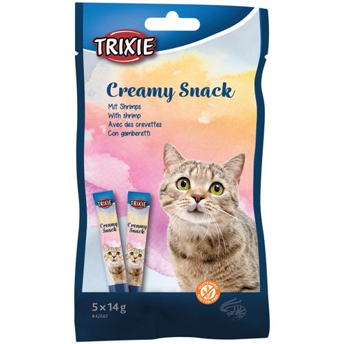 Trixie Creamy Snack Shrimp (rejer) til Kat
