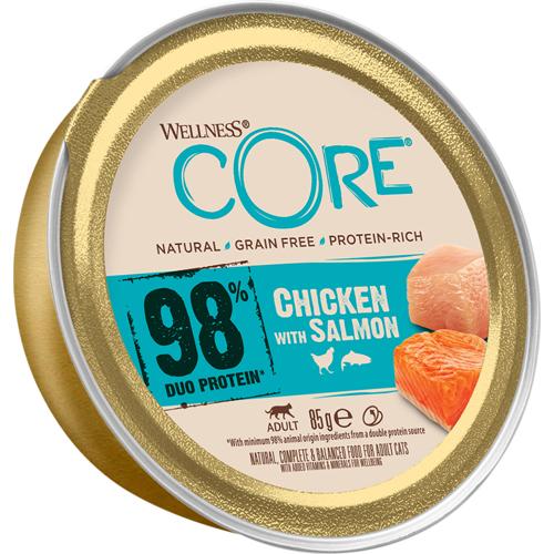 Core Cat 98 Chicken/Salmon vådfoder, 85gr