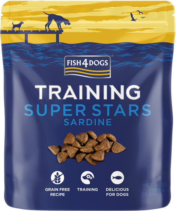 Fish4Dogs Training: Super Stars Sardin 150g