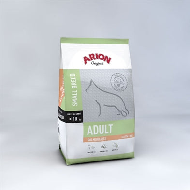 Arion adult small laks & ris 7,5kg, til hunde 0-10kg