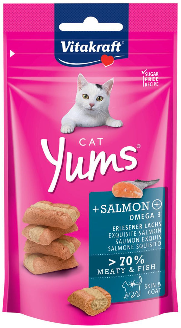 Vitakraft Cat Yums® med laks kattegodbid