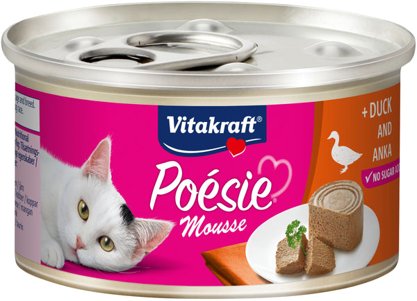 Vitakraft Poésie® Mousse med and vådfoder til kat