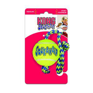 Kong airdog squeaker tennisbold m/reb 7cm hundelegetøj